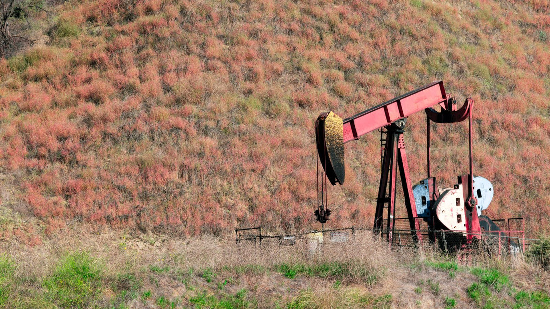 Pompa per l'estrazione del petrolio, mercato del greggio e inflazione