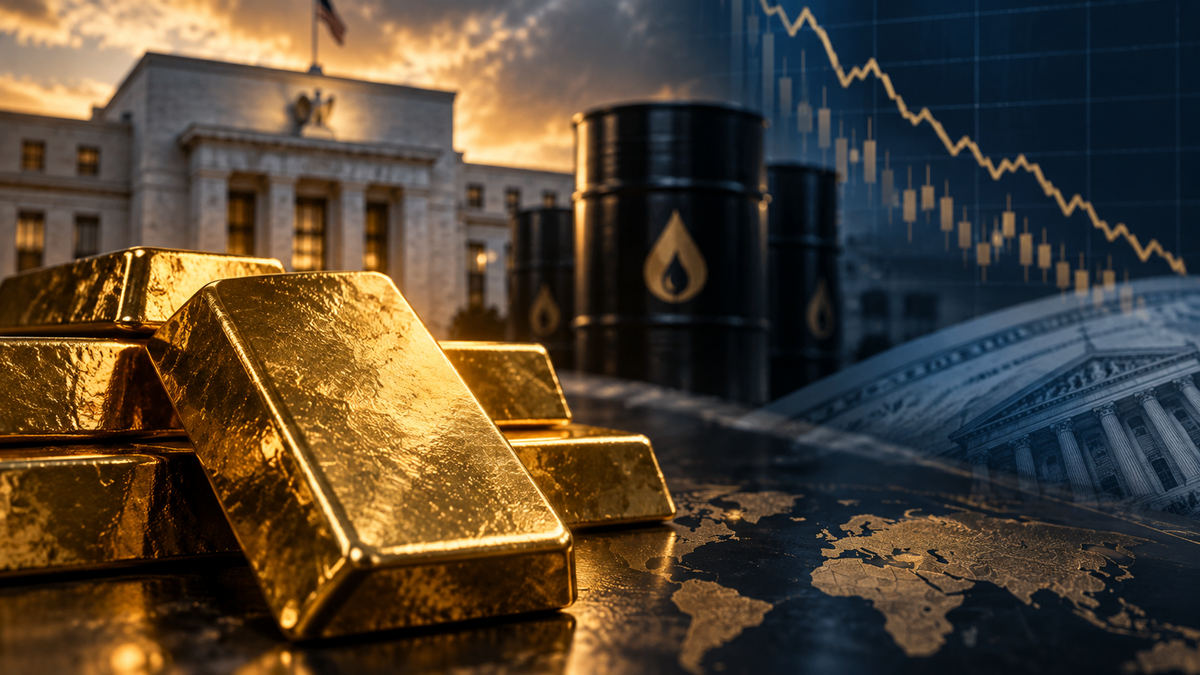 Oro, petrolio e rendimenti prima della Fed